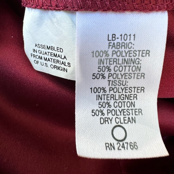 Alfred Angelo Burgundy Prom / Bridesmaid Gown - Picture 7 of 7